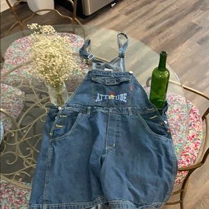 Vintage Overall Shorts